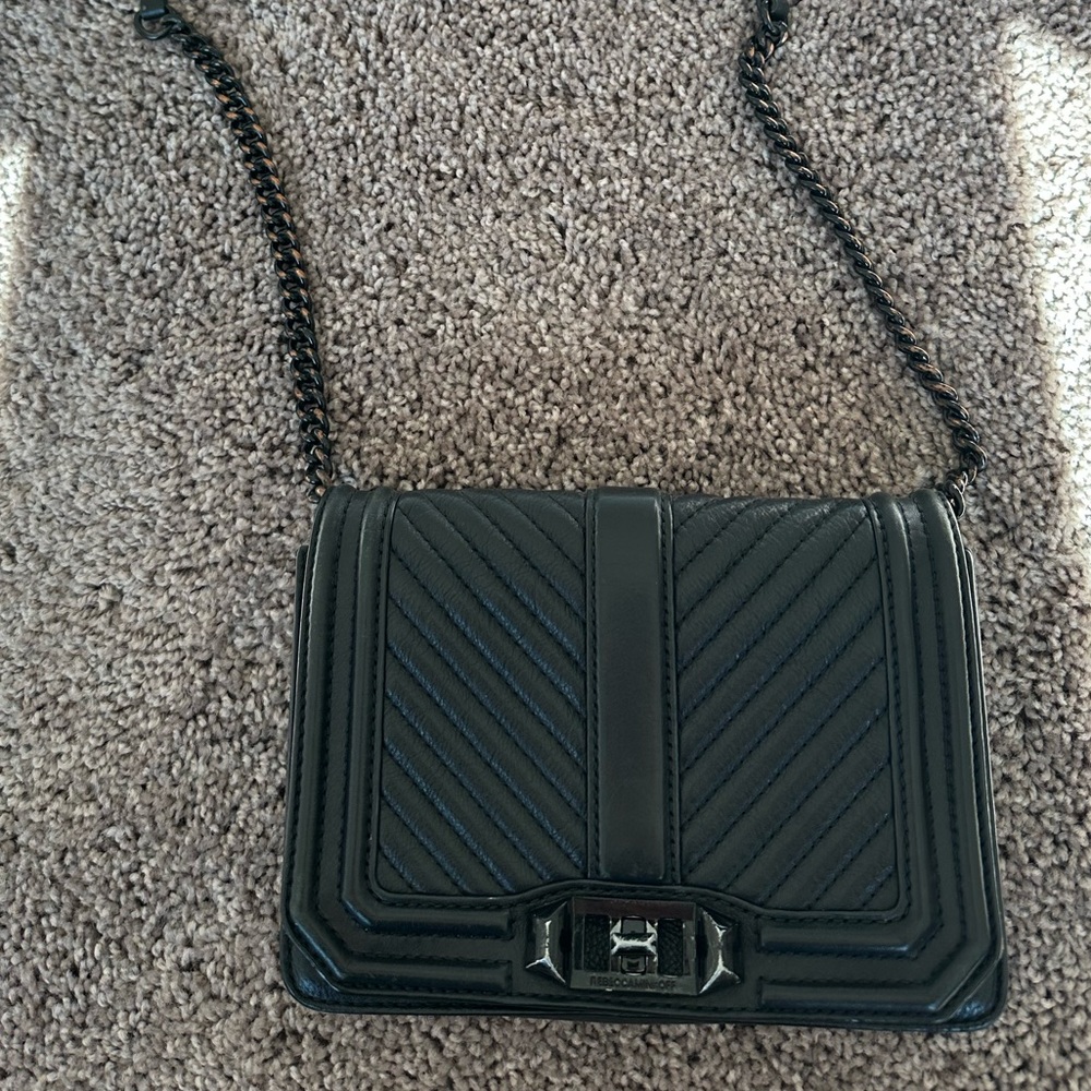 Rebecca Minkoff crossbody black bag